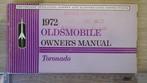 1972 Oldsmobile Toronado. First edition Owner's Manual., Ophalen of Verzenden