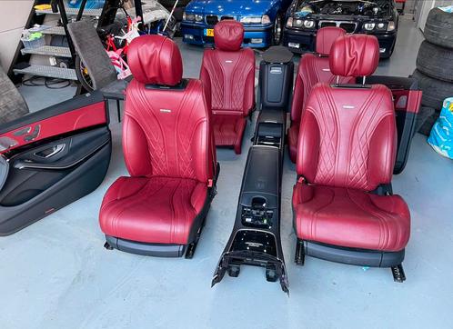 S63 Amg Lang designo Interieur Nappa leer uniek ! W222, Auto-onderdelen, Interieur en Bekleding, Mercedes-Benz, Nieuw, Ophalen of Verzenden
