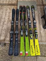 3 paar ski 's, Sport en Fitness, 160 tot 180 cm, Ski's, Head, Zo goed als nieuw