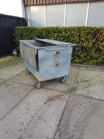 AANBIEDING! 1000L stalen rolcontainer, Ophalen, Gebruikt, 40 liter of meer, Metaal