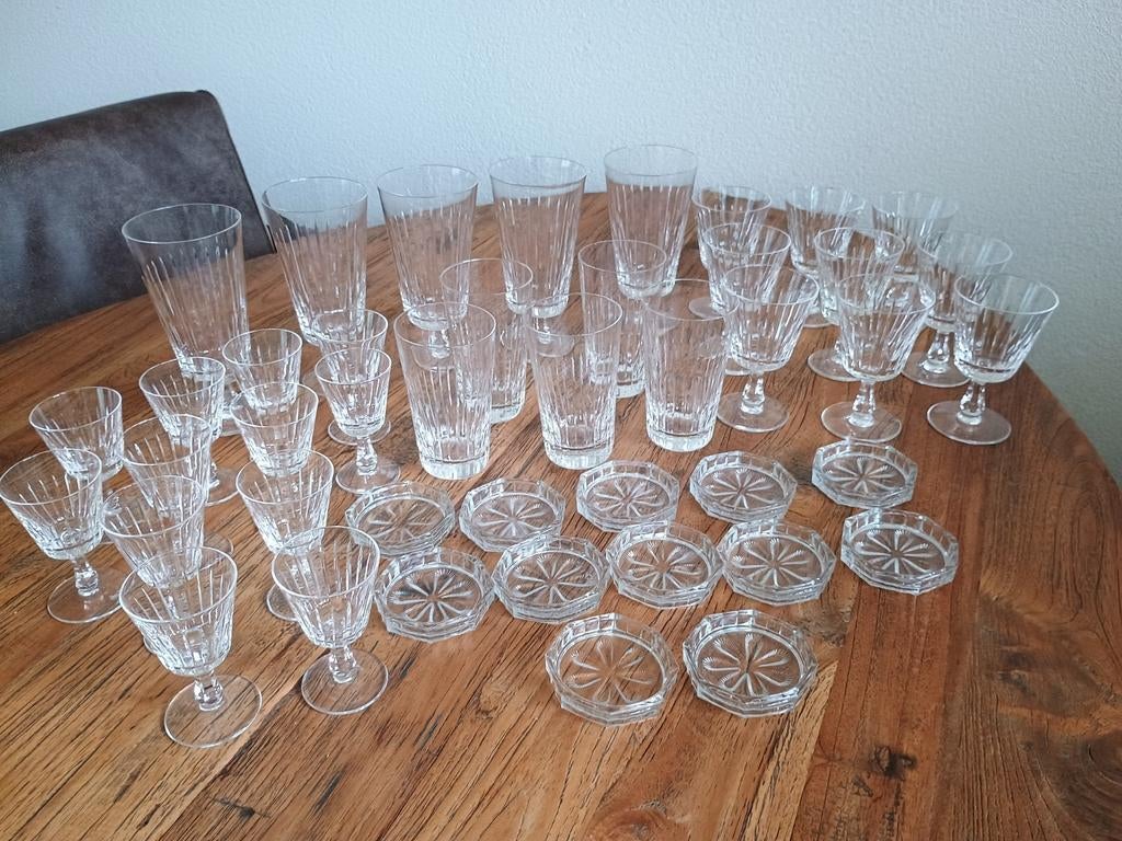 Vintage Royal Leerdam Kristallen Glazen Set, Ophalen
