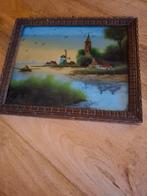 Antieke  schilderijtjes., Antiek en Kunst, Ophalen of Verzenden