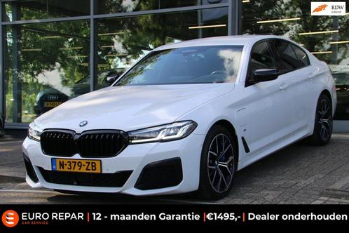 BMW 5-serie 545e xDrive High Executive M-PAKKET DEALER OND!, Auto's, BMW, Bedrijf, Te koop, 5-Serie, 360° camera, 4x4, ABS, Airbags