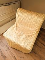 IKEA LYCKSELE LÖVÅS Slaapfauteuil - Geel, Ophalen, 190 cm of minder, 80 cm, Verstelbaar
