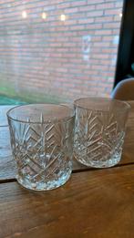 Whiskey glazen (2, glas), Verzamelen, Glas en Borrelglaasjes, Zo goed als nieuw, Ophalen