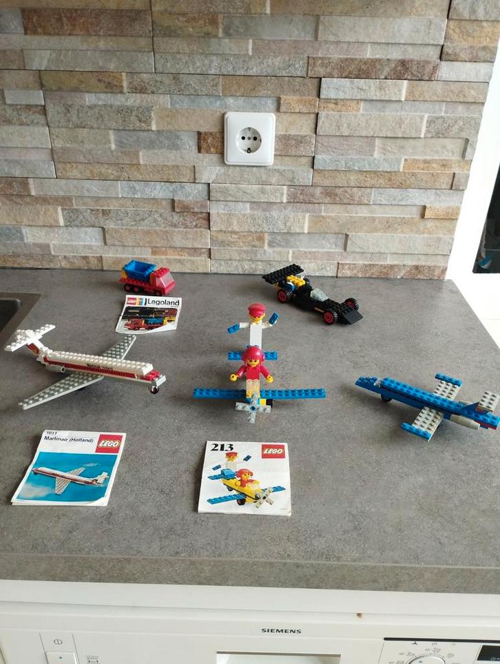 Lego vliegtuigen en Racing Car Vintage!!, Kinderen en Baby's, Speelgoed | Duplo en Lego, Zo goed als nieuw, Ophalen of Verzenden