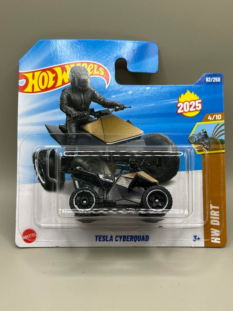 Hot Wheels Tesla Cyberquad 2025 - Nieuw!, Hobby en Vrije tijd, Modelauto's | Overige schalen, Nieuw, Auto, Ophalen of Verzenden