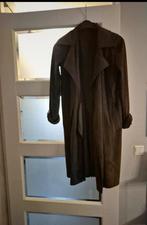 Zara suède mantel xs als nieuw donker bruin lange jas, Ophalen of Verzenden, Zo goed als nieuw, Maat 34 (XS) of kleiner, Bruin