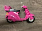 Barbie auto, scooter en 11 barbie poppen, Gebruikt, Ophalen, Barbie