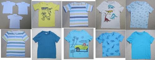 9 T-shirts en 3 polo’s maat 134-140, Kinderen en Baby's, Kinderkleding | Maat 134, Zo goed als nieuw, Jongen of Meisje, Shirt of Longsleeve
