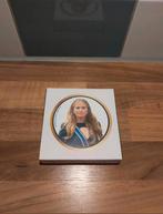 Gouden postzegel Amalia in kleur, 24 karaats, Postzegels en Munten, Postzegels | Nederland, Ophalen of Verzenden
