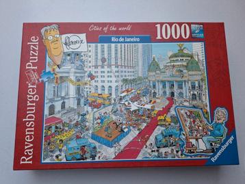Ravensburger Rio de Janeiro legpuzzel 1000 stukjes  beschikbaar voor biedingen