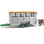Bruder: 02227 Aanhanger Vee, Kinderen en Baby's, Speelgoed | Speelgoedvoertuigen, ., Nieuw, Ophalen of Verzenden, .