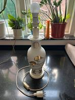 Vintage tafellamp met gouden decoratie, Ophalen, Gebruikt, Overige materialen, 50 tot 75 cm