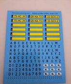 Dutch License Plates Decal Set 1-18 (Water Transfers), Overige merken, Tschuiten@hotmail.com, Duitsland, Auto