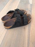 Arizona Birkenstock maat 40, Slippers, Zwart, Ophalen of Verzenden, Gedragen
