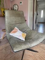 Bodilson Leren Draaifauteuil Groen, Huis en Inrichting, Fauteuils, Ophalen, Gebruikt, Leer, 75 tot 100 cm