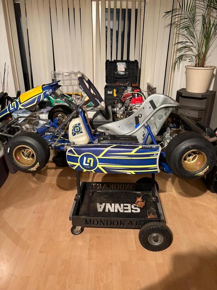 OTK Lando Norris Mini Van 2024 met Rotax Mini Max, Sport en Fitness, Karting, Zo goed als nieuw, Kart, Ophalen
