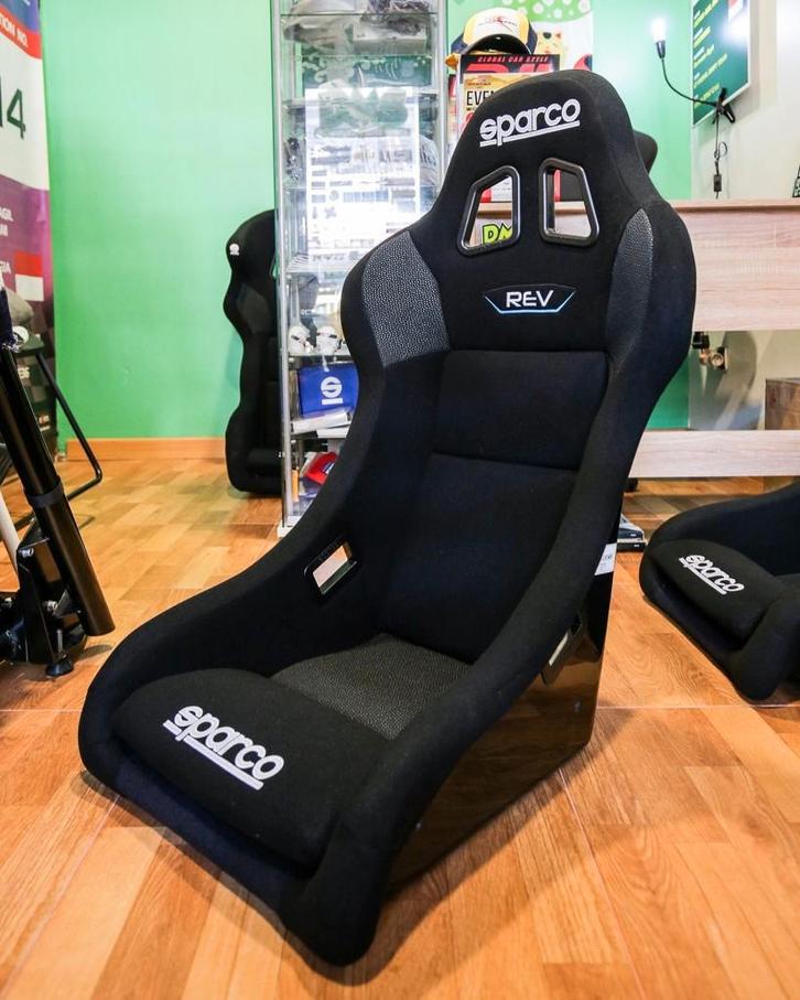 Sparco Rev QRT - Kuipstoel Sportstoel Racestoel FIA, Auto diversen, Tuning en Styling, Ophalen of Verzenden