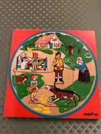 Simplex houten knopjes puzzel Roodkapje, Ophalen of Verzenden, Minder dan 10 stukjes, Zo goed als nieuw, 6 maanden tot 2 jaar