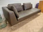 B&B Italia Charles | 3 zitsbank | Bruin Leer, Huis en Inrichting, Banken | Bankstellen, Gebruikt, Info@andriesign.nl, Bb italia
