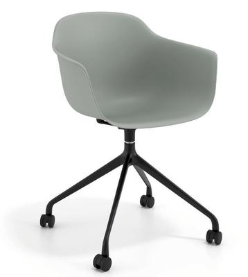 set 4 mooie groene kuip vergaderstoelen (nieuw) beschikbaar voor biedingen