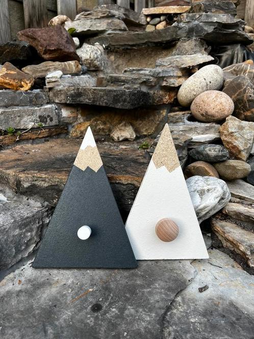 Handgemaakte kapstokjes La Maison T, Huis en Inrichting, Woonaccessoires | Kapstokken, Nieuw, Wandkapstok, Minder dan 100 cm, Hout