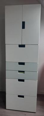 Witte Stuva Kast met Lades en Deuren, Huis en Inrichting, Kasten | Kledingkasten, Ophalen, Gebruikt, Modern, 150 tot 200 cm