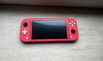 Nintendo Switch Lite - Met accessoires, Ophalen of Verzenden, Roze of Coral, Gebruikt, Met beschermhoes of tas