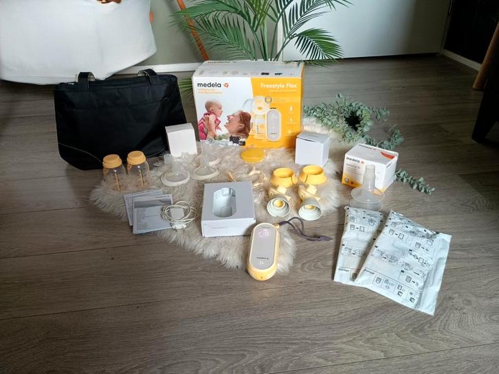 Medela Freestyle Flex Dubbele Elektrische borstkolf 2-Phase, Kinderen en Baby's, Babyvoeding en Toebehoren, Zo goed als nieuw