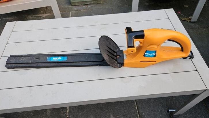 Praxis PXHS45 Elektrische Heggenschaar, Tuin en Terras, Heggenscharen, Gebruikt, Elektrisch, Ophalen