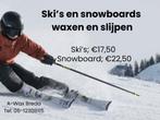 Snowboard waxen en slijpen, Ophalen, Nieuw, Overige typen