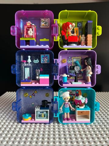 Lego Friends Speelkubussen 41401, 41404, 41408 beschikbaar voor biedingen
