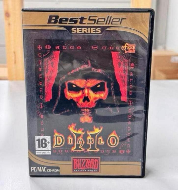 PC-Mac CD-rom best-seller Diablo II 2 met boekje en code, Spelcomputers en Games, Games | Pc, Zo goed als nieuw, Ophalen of Verzenden