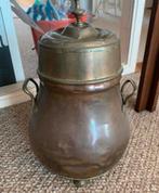 Doofpot mooie koperen antieke doofpot Meer info 0646396866, Ophalen of Verzenden