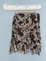 Rok Claudia Sträter mt 44 100% zijde 🌺, Kleding | Dames, Rokken, Bruin, Maat 42/44 (L), Ophalen of Verzenden, Claudia Sträter