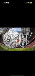Ajax - Heracles Fside 2 kaarten, Twee personen, Augustus