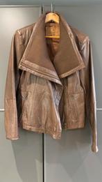 GOOSECRAFT cognac leren tussenjas zgan mt XL 42, Goosecraft, Bruin, Maat 42/44 (L), Ophalen of Verzenden