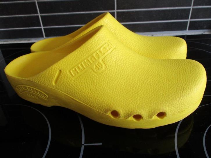 Klimaflex ok klompen wasbare OK-clog ZGAN klomp geel 40, Kleding | Dames, Schoenen, Zo goed als nieuw, Werkschoenen, Geel, Ophalen of Verzenden