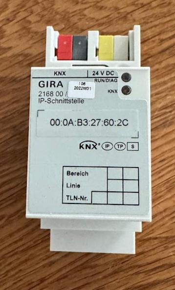 Gira knx 2168/00 IP gateway beschikbaar voor biedingen