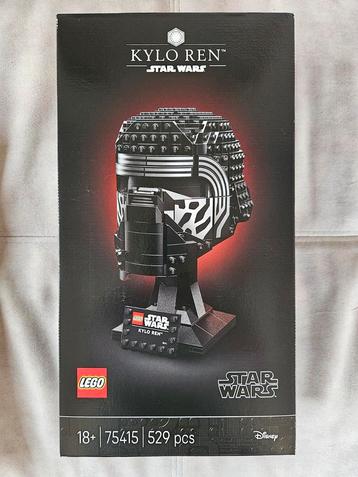 LEGO - Kylo Ren Helmet (75415) Nieuw! beschikbaar voor biedingen