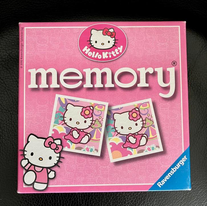 Ravensburger Hello Kitty Memory spel, Kinderen en Baby's, Speelgoed | Educatief en Creatief, Zo goed als nieuw, Ontdekken, Ophalen of Verzenden
