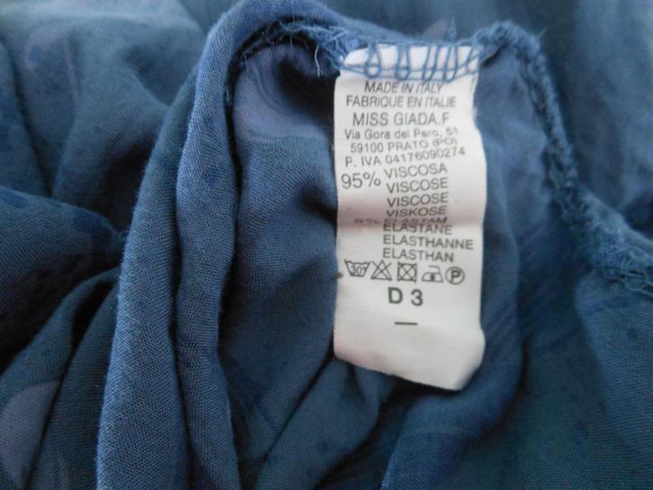 Mooie soepele MISS GRADA jurk, Kleding | Dames, Jurken, Nieuw, Maat 38/40 (M), Blauw, Onder de knie, Ophalen of Verzenden