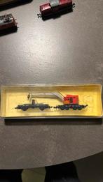 Minitrix kraan N spoor, Gebruikt, Gelijkstroom, Trix, Wagon