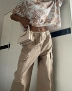 Luchtige boho tuniek met bloemenprint NIEUW, Maat 38/40 (M), Beige, Nieuw, Ophalen of Verzenden