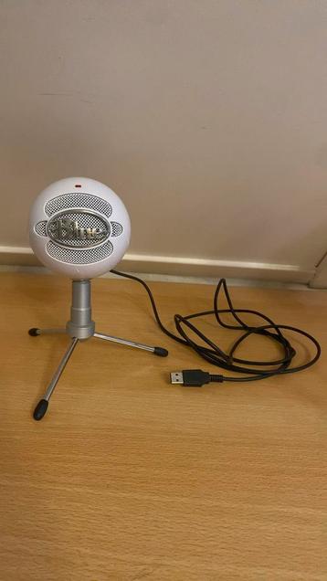 Blue Snowball Microfoon - White - Gaming - Streaming beschikbaar voor biedingen