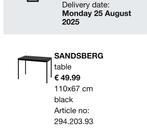 Desk, Huis en Inrichting, Ophalen