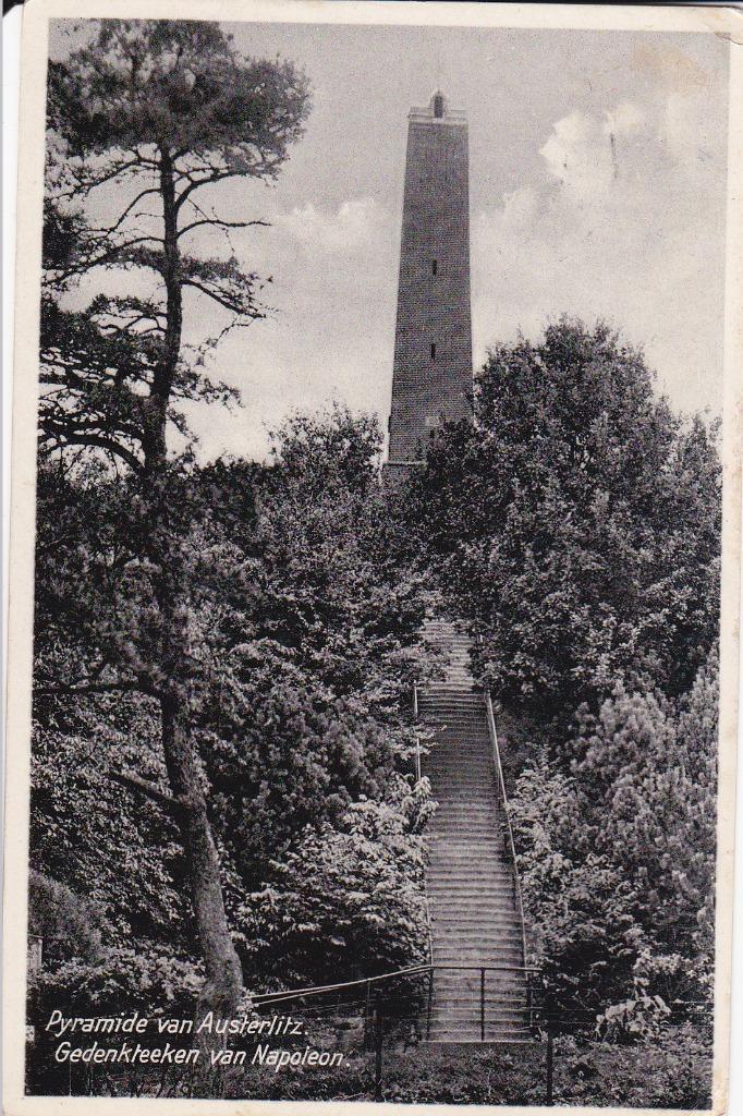 00191 Austerlitz - Pyramide van ... - gel. 1939, Verzamelen, Ansichtkaarten | Nederland, Gelopen, Utrecht, 1920 tot 1940, Verzenden