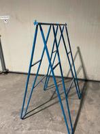 10 stuks Stalen klapschragen 1,5m hoog, Doe-het-zelf en Verbouw, Steigers, Ophalen, Zo goed als nieuw, Overige typen, Minder dan 2 meter