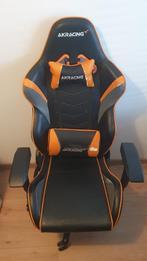 Heerlijke AKRacing Gamestoel, Huis en Inrichting, Bureaustoelen, Ophalen, Gebruikt, Oranje, Gaming bureaustoel